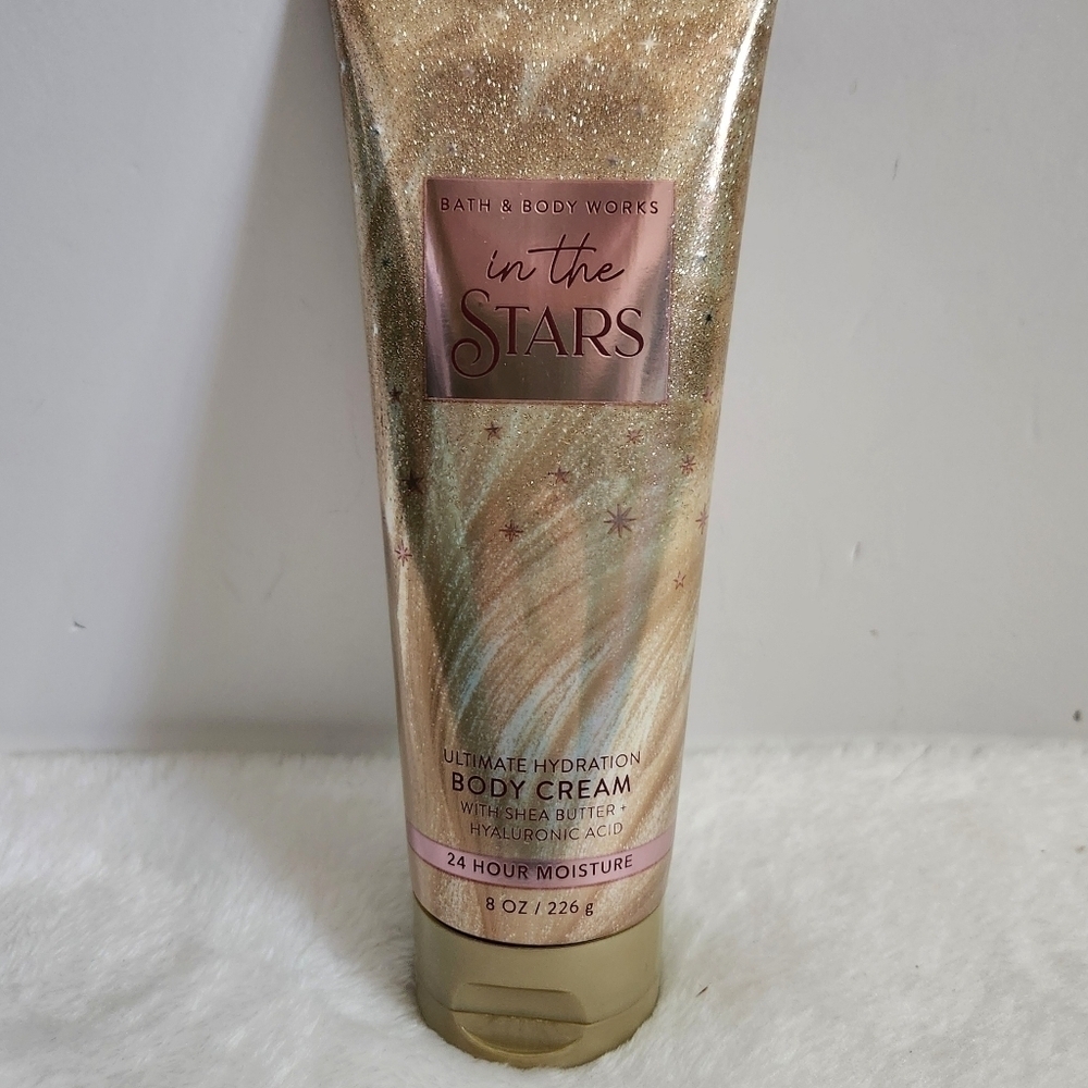 Bath & Body Works In The Stars Wash Lotion Cream Mist Shimmer 6 PC Gift Set - Picture 2 of 11
